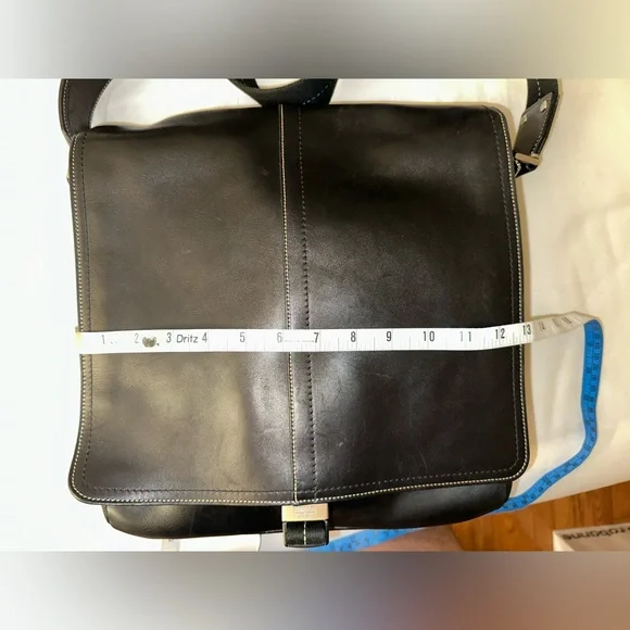 Leather Messenger Bag